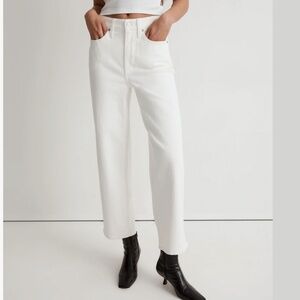 Madewell The Perfect Vintage Wide-Leg Crop Jean Sz 26
